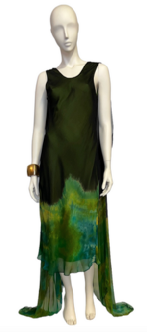 Green Geode Cocktail Dress