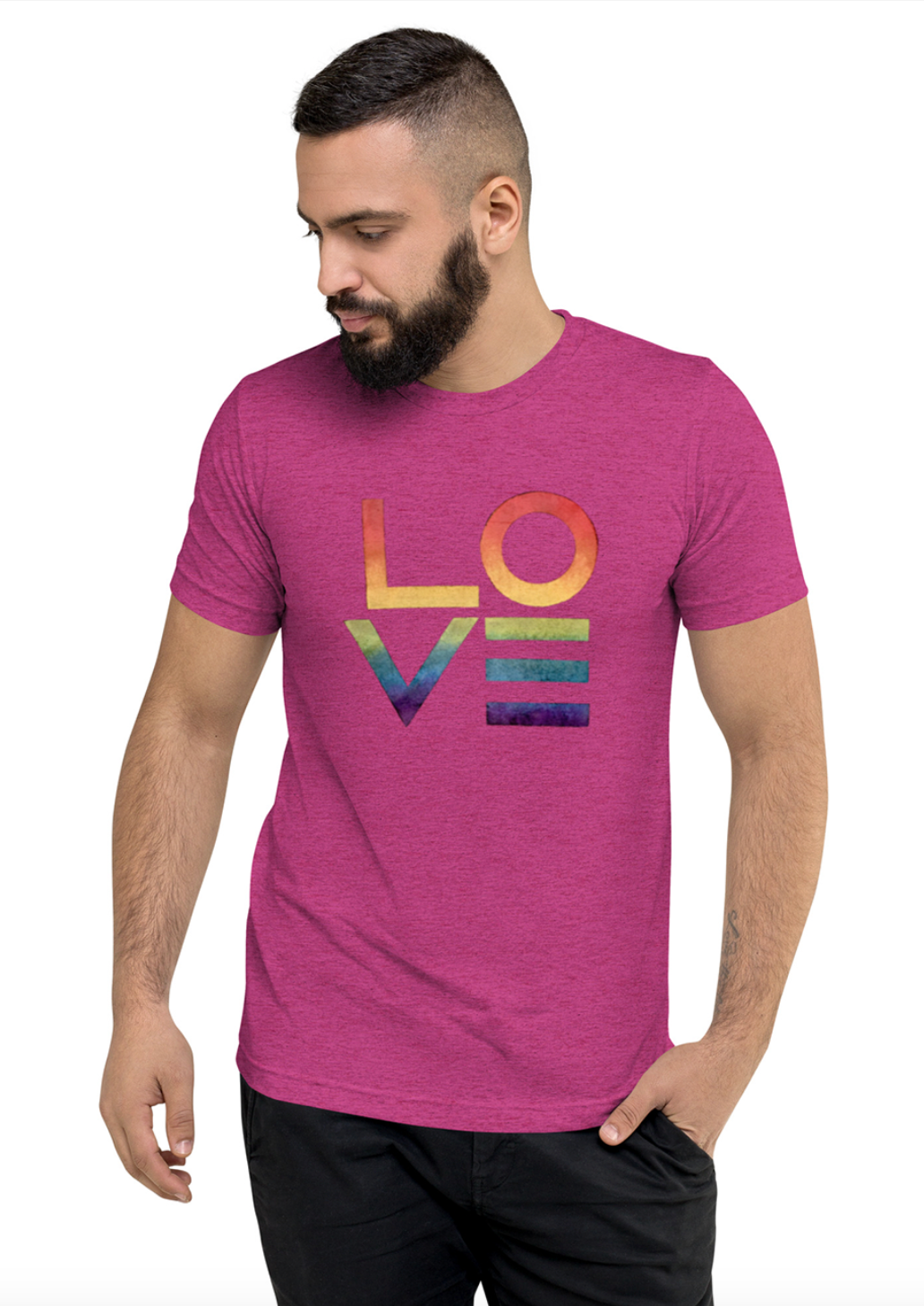 Big Love Fuschia T-Shirt