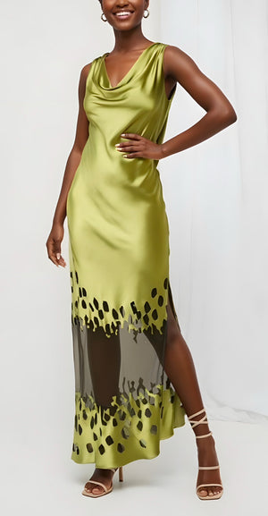 Peridot Devore Gown – Steve Sells Studio