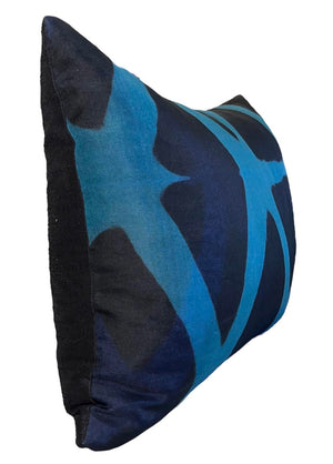 Blue Botanic Lumbar Pillow