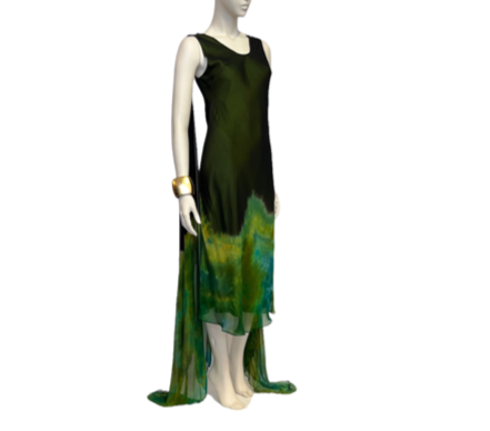 Green Geode Cocktail Dress