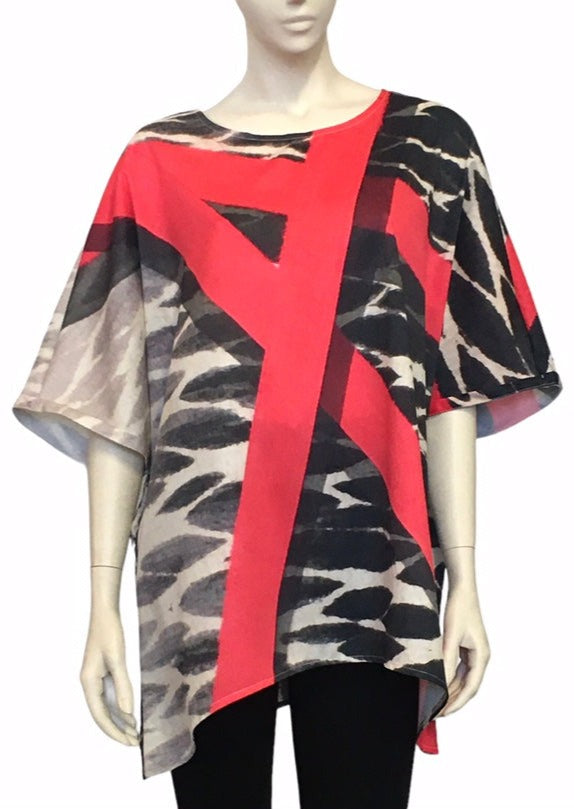 Kate Tunic "Red Stripes"